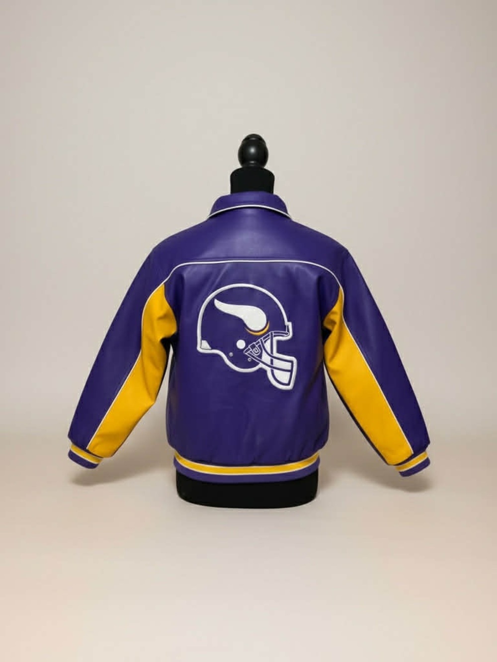 Minnesota vikings vintage leather jacket